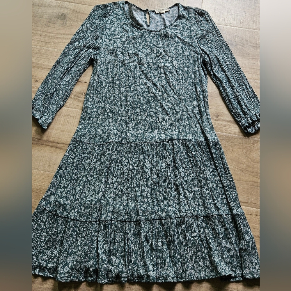 Elegant Floral Print Dress